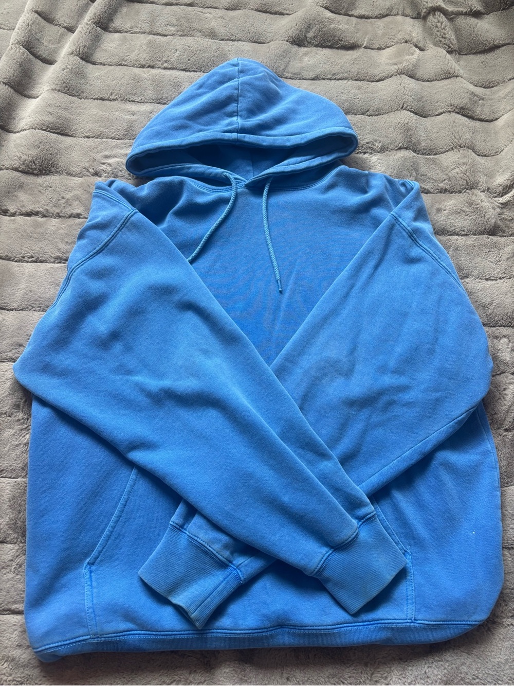 Brandy Melville electric blue hoodie